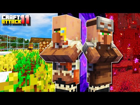 Ultimative WEIZENFARM für Trymacs & EISENFARM an TAG 1! - Minecraft Craft Attack 11 #05