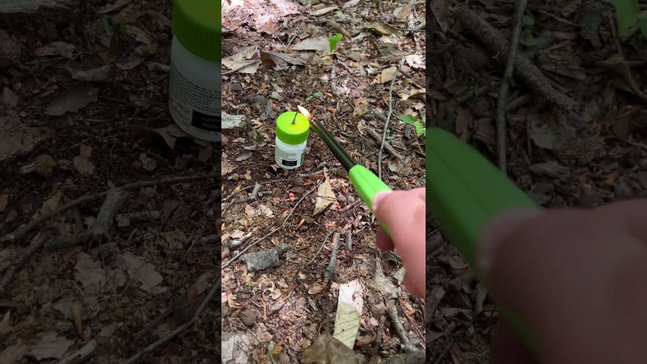 Homemade explosive potassium nitrate+charcoal #pyro #explosion #bomb