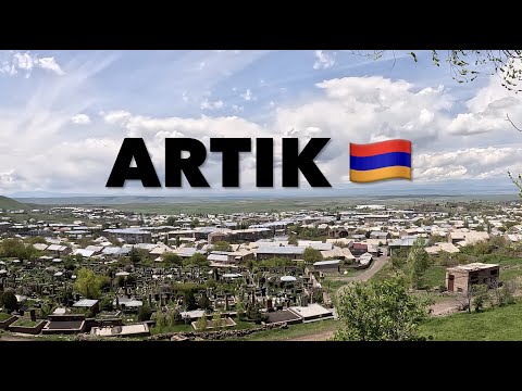 Walking tour in Artik, Armenia 🇦🇲 | 4K