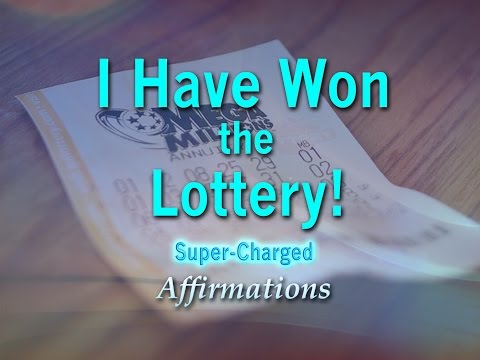 I Have Won The Lottery! - Lottery Success - Super Charged Affirmations