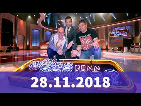 Wer weiß denn sowas? vom 28.11.2018 | Gamze Senol & Bianca "Bibi" Heinicke