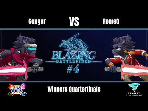 Gengur (Player 1) vs Rome0 (Player 2) - Rivals II Winners Quarterfinals - Blazing Battlefield #4
