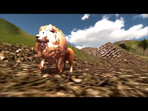 War of Jungle King : Lion Sim Video