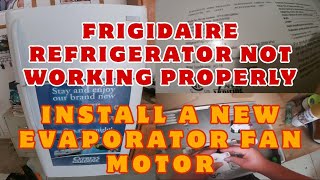 How to Fix Frigidaire Refrigerator Not Cooling Properly — Freezer Working Fine (Model FFTR1821QWSA)