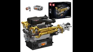 Mould King 10224 Automobilový motor Valkyrie V12