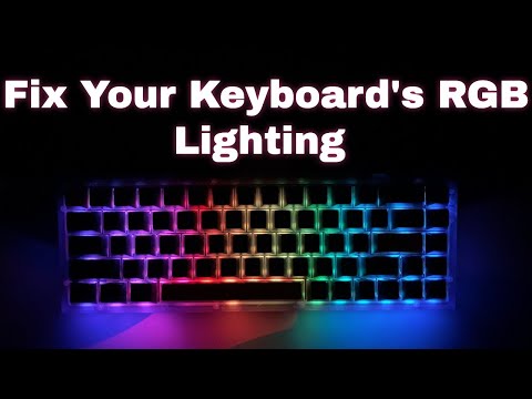 QMK Tutorial: Install and use VIA firmware with your mechanical keyboard | Configure your RGB