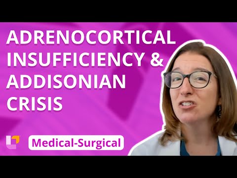 Adrenocortical Insufficiency & Addisonian Crisis - Medical Surgical  - Endocrine | @LevelUpRN