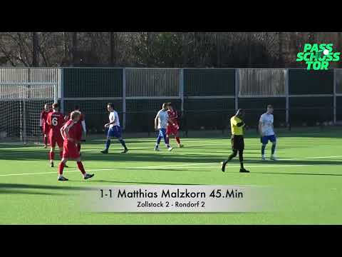 SV Rot-Weiss Köln-Zollstock 05  2 - SC Rondorf 1912 e.V. 2  I Pass Schuss Tor