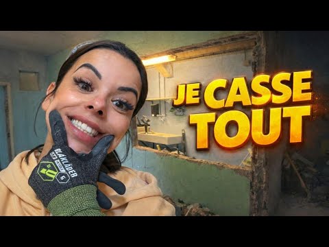 Work begins, we're tearing everything down!