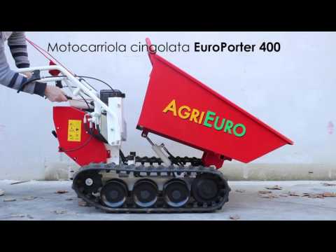 Prova della motocarriola EuroPorter 400 AgriEuro