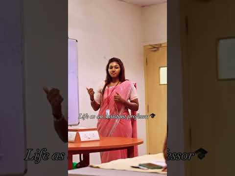 Life as an Assistant professor✨🫰🏻