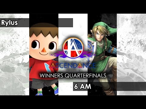 Smash 4: Rylus (Villager) V GRID | 6 AM (Link) - Ascendance 16 Tournament SSB4