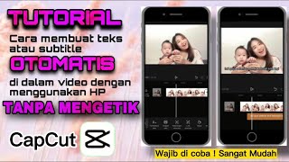 Download lagu WAJIB DI COBA |Cara Membuat Teks Otomatis di CapCut & Mengubah Suara Menjadi Teks | Auto SUBTITLE mp3