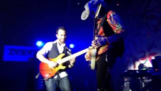 Dave Weiner & Steve Vai trading solos and playing "The Animal" in Bratislava, Slovakia
