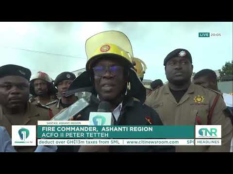 Fire at China City Mall: Goods Worth Millions Burnt to Ashes