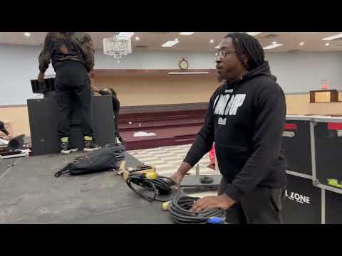 One Day Two GIGS LED Screen, Stage, Lighting