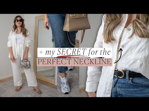 HOW TO STYLE A WHITE LINEN SHIRT | 3 WAYS