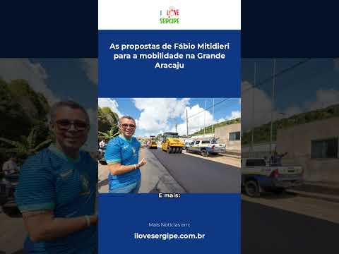 As propostas de Fábio Mitidieri para a mobilidade na Grande Aracaju #Shorts