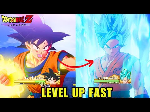 The BEST GUIDE On How To Level Up FAST In Dragon Ball Z Kakarot