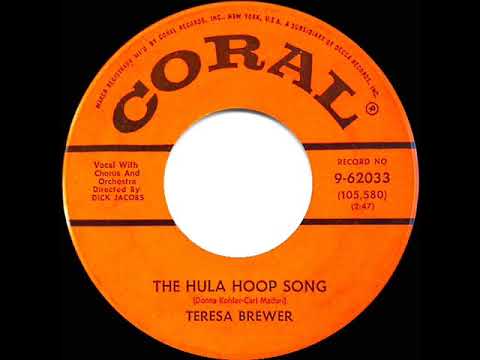 1958 HITS ARCHIVE: The Hula Hoop Song - Teresa Brewer
