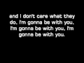 Akon - Be With You (Lyrics)