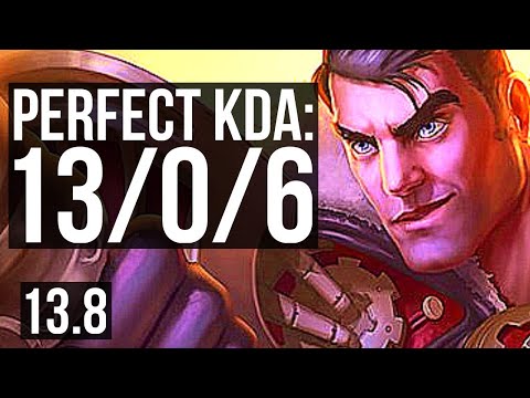 JAYCE vs KALISTA (TOP) | 13/0/6, Legendary, 900K mastery | KR Diamond | 13.8