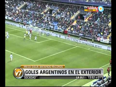 Visión 7: Goles de argentinos en el exterior