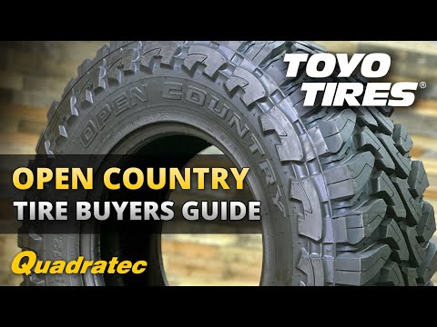 Toyo Tires Open Country Buyers Guide for Jeep Wrangler, Gladiator and Other Jeep Vehicles