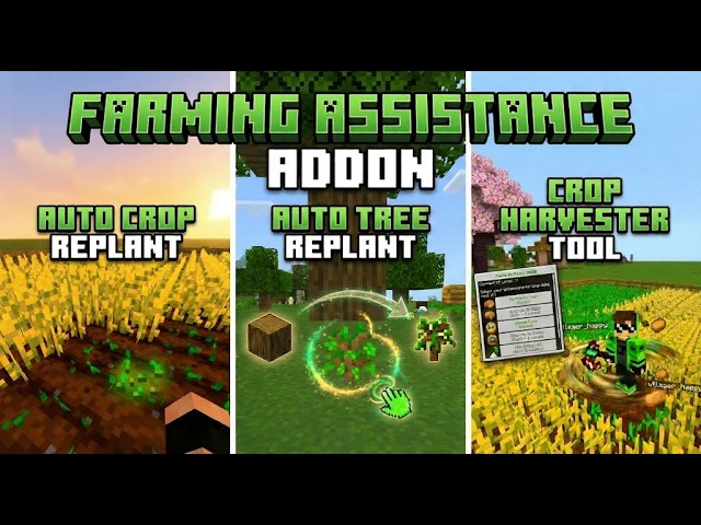 Crop Harvester addon 
