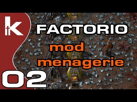 Factorio Mod Menagerie Ep 2 | Smelting Setups | Featuring : Afraid of the Dark