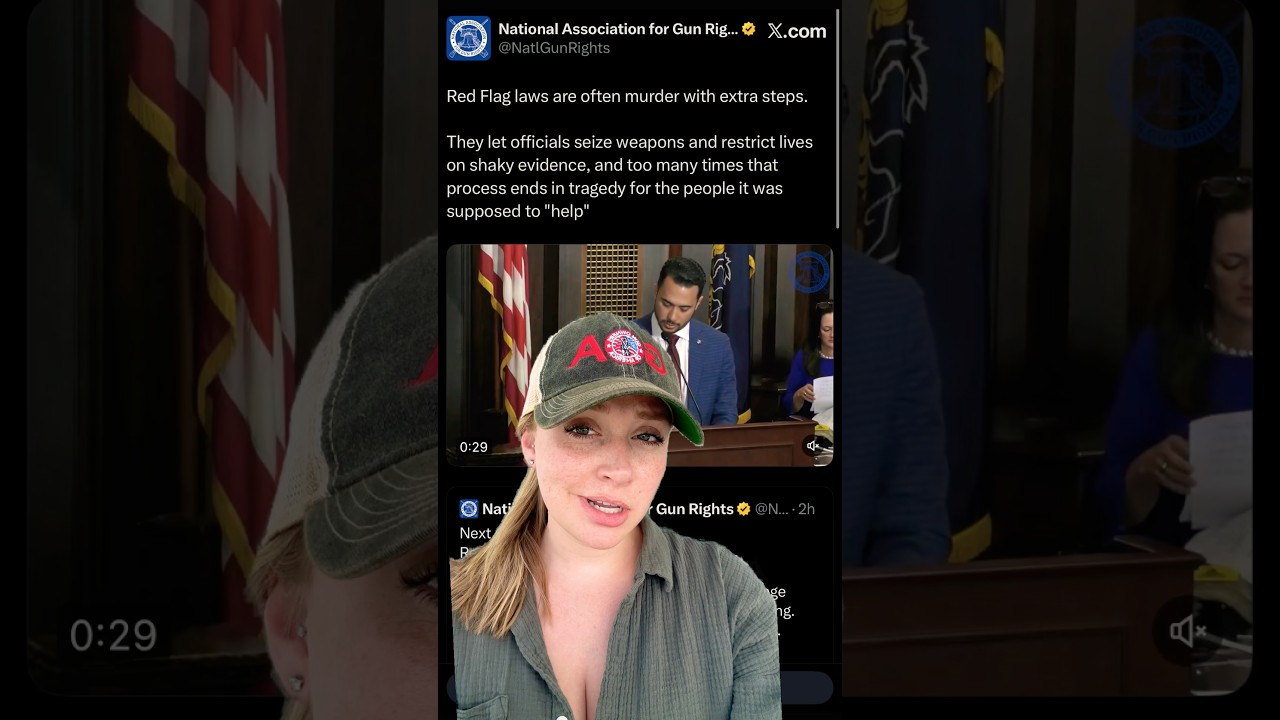 Red Flag Laws Are BOTH Unconstitutional AND Dangerous #2ndamendment #shortsfeed #shortsvideo #shorts