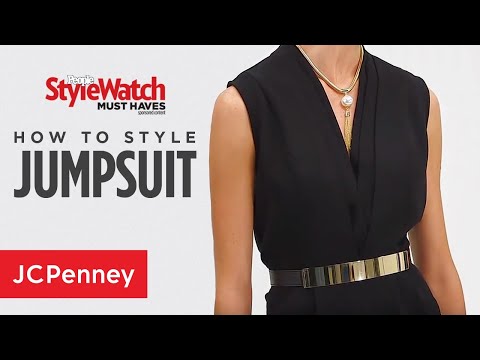What to Wear With a Black Jumpsuit: Fashion and Style...