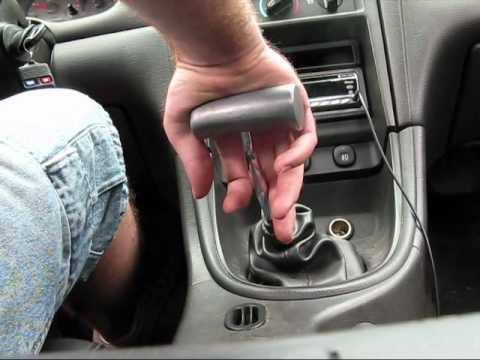 Steeda Tri Ax shifter 02 Mustang GT.