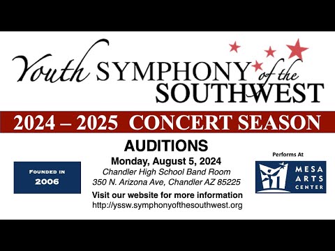 YSSW Auditions - 2024/2025 Season