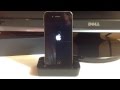 حل مشكلة تعليق الأيفون و أيباد على التفاحة فى iOS 6.x.x فيديو