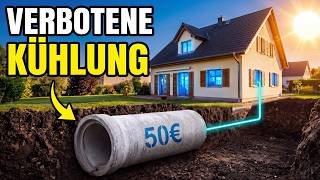 Dieses 50€ Betonrohr Kühlt Dein Haus FÜR IMMER. Warum Ist Es VERBOTEN?