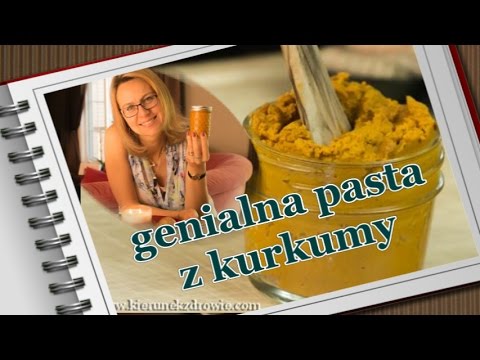 Pasta z kurkumy - naturalny antybiotyk -  podnosi odporność organizmu!
