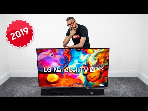 NEW 2019 LG NanoCell TV 65" UNBOXING