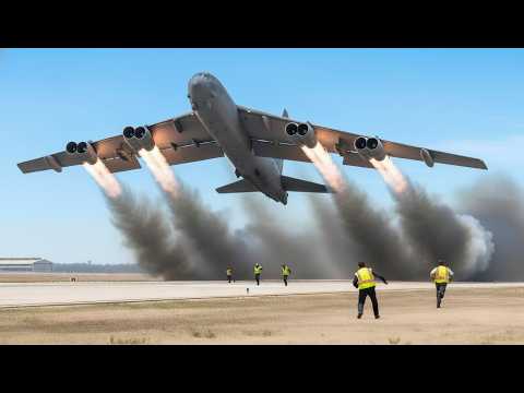 How US Air Force B 52 Pilot Performed an Emergency Takeoff at Full Speed