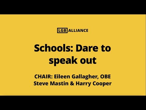Schools: Dare to speak out