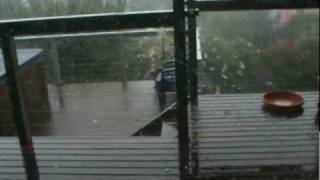preview picture of video 'Melbourne Hail Storm Mar 2010.mpg'