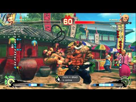 Iyo [Ibuki] vs RudeCornix [Gouken] SSF4 Japanese Online Ranked Matches - TRUE-HD