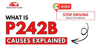 OBD Code p242b Guide to Repair
