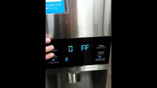 Getting Samsung fridge out of demo mode