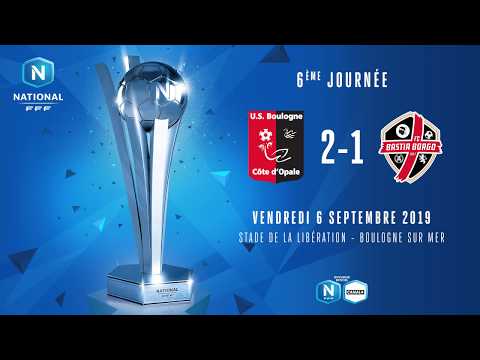 J6 : US Boulogne CO - FC Bastia Borgo (2-1), le résumé I National FFF 2019-2020