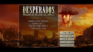 Desperados: Wanted Dead or Alive gameplay (PC Game, 2001)