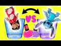 Lilo And Stitch Movie Dolls Color Change Transformation With Nail Polish DIY Crafts For Kids