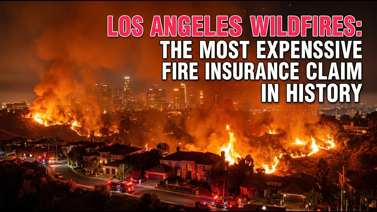 Los Angeles Wildfires: The Most Expensive Fire Insurance Claim in History