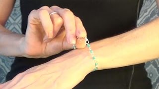 How to Put on a Bracelet with One Hand - Put on a Bracelet By Yourself