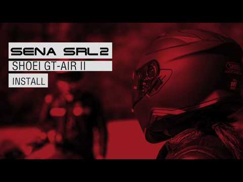 How To Install The Sena SRL 2 In The Shoei GT Air 2 Helmet